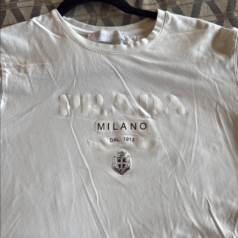 Prada White Men's Shirt